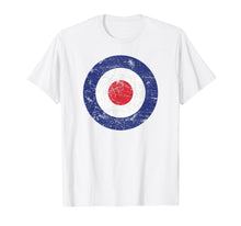 Load image into Gallery viewer, Distressed Target Bullseye British RAF Roundel T-Shirt