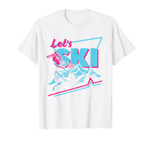 Load image into Gallery viewer, Retro Ski T-Shirt - Vintage 80s 90s Skiing Outfit