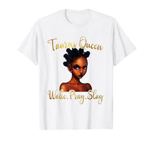 Load image into Gallery viewer, April May Birthday Taurus Girls T-Shirt American Black Women