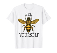 Load image into Gallery viewer, Bee yourself t-shirt I Bee-Lieve in You! You Can Do It! Cute