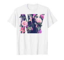 Load image into Gallery viewer, Floral New York City T-shirt, Urban NYC Floral T-shirt