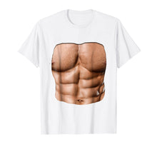Load image into Gallery viewer, Mens Fake Muscle Under Clothes Shirt Chest Six Pack Abs T-Shirt