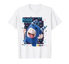 Load image into Gallery viewer, Oddbods Pogo Fooling Around Funny Face T-shirt