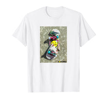 Load image into Gallery viewer, Don't Smile Skateboards Smashed Fingerboard Shirt