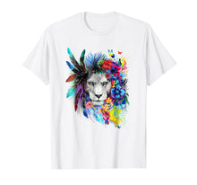 Load image into Gallery viewer, Lion Inspirational Nature Power Tshirt - for Lion Lovers