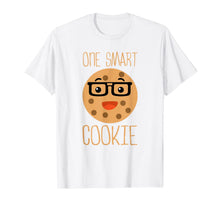 Load image into Gallery viewer, Cute Smart Cookie wearing glasses design T-Shirt