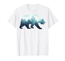 Load image into Gallery viewer, Bear Double Exposure Surreal Wildlife Animal T-Shirt
