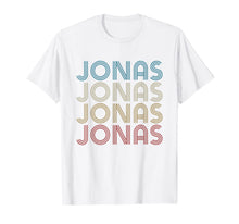 Load image into Gallery viewer, Jonas first given name pride vintage distressed T-Shirt