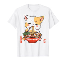 Load image into Gallery viewer, Kawaii Neko Ramen Cute Ramen Cat Japanese Noodle Funny Anime T-Shirt-261099