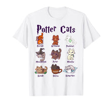 Load image into Gallery viewer, Potter Cats Cute Harry Pawter Kitten Tshirt gift for Her