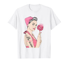 Load image into Gallery viewer, Breast Cancer Warrior TShirt Awareness Tee Support Believe T-Shirt