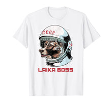 Load image into Gallery viewer, LAIKA BOSS Vintage CCCP Soviet Russia USSR Space Dog T-Shirt-349581