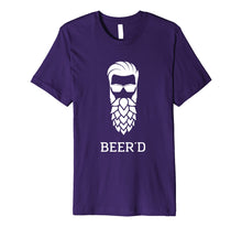 Load image into Gallery viewer, Beer'd Hop Beard for Beer Drinkers Tee