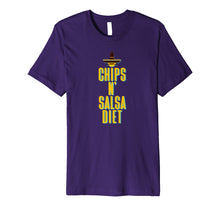 Load image into Gallery viewer, Chips N Salsa Diet Funny Novelty Mexican Food Lovers T-Shirt