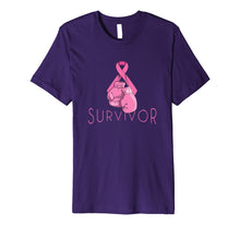 Load image into Gallery viewer, Breast Cancer Awareness Survivor Shirt for Women and Men