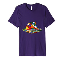 Load image into Gallery viewer, Melting Rubix Cube Abstract T-Shirt