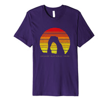 Load image into Gallery viewer, Arches National Park (Utah) - Minimalist Sun Lines Tee Shirt