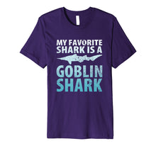 Load image into Gallery viewer, My Favorite Shark is a Goblin Shark Ocean T-shirt