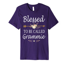 Load image into Gallery viewer, Blessed To Be Called Grammie Mothers Day Gifts Premium T-Shirt