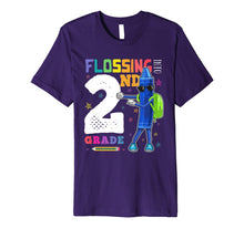 Load image into Gallery viewer, Funny Back to School 2nd Grade Flossing Crayon Shirt Kids