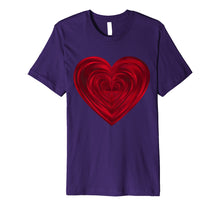 Load image into Gallery viewer, Big Red Heart T Shirt Classic Valentine's Day Women Men Kids