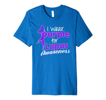 Load image into Gallery viewer, I Wear Purple For My Lupus Awareness T Shirt