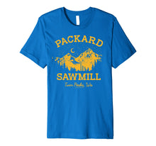 Load image into Gallery viewer, Twin Peaks Packard Sawmill Retro Vista Logo Premium T-Shirt