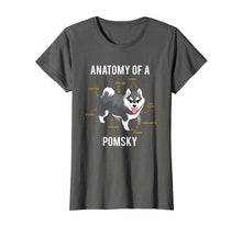 Load image into Gallery viewer, Anatomy of a Pomsky T-Shirt