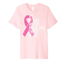 Load image into Gallery viewer, Breast Cancer Awareness Month Yes My Boobs Are Fake T-Shirt
