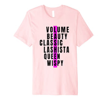 Load image into Gallery viewer, Lash Artist Gift Tshirt Eyelash Esthetician Present