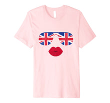Load image into Gallery viewer, British Sunglasses Lips Flag T-Shirt United Kingdom Flags UK