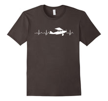 Load image into Gallery viewer, Flying Pilot Shirt, Aviation Heartbeat T-Shirt