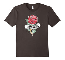 Load image into Gallery viewer, Chingona Shirt Red Rose Tattoo Style
