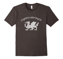 Load image into Gallery viewer, Wales, Red Welsh Dragon, Cymru Am Byth tshirt - Welsh Pride