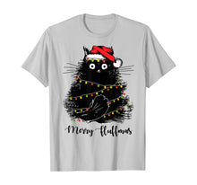 Load image into Gallery viewer, Merry Fluffmas Cats With Santa Hat Merry Christmas Gifts T-Shirt