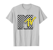 Load image into Gallery viewer, Checkered MTV Logo Checkerboard Print T-Shirt