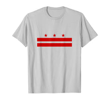 Load image into Gallery viewer, Washington DC Flag Tshirt - Washington DC City Flag Shirt