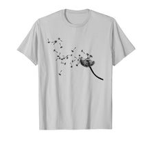Load image into Gallery viewer, Flower dandelion Hand Drawn T-Shirt by Sheny's Art
