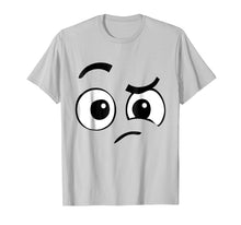 Load image into Gallery viewer, Perplexed Emoji Halloween Costume TShirt Confused Face