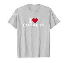Load image into Gallery viewer, I love donkeys T-Shirt