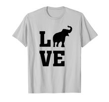 Load image into Gallery viewer, I Love Elephants - Animal Elephant Lover - Silhouette T-Shirt