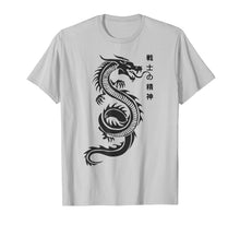 Load image into Gallery viewer, Chinese writing dragon tshirt - dragon tattoo t shirt
