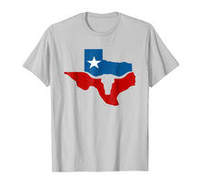 Load image into Gallery viewer, Texas State Flag Longhorn Silhouette T-Shirt
