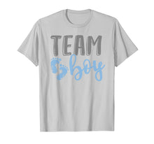 Load image into Gallery viewer, Team Boy Gender Reveal Baby Shower Shirt