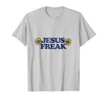 Load image into Gallery viewer, Jesus Freak t-shirt Sunflower Christian Art Church Group