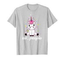 Load image into Gallery viewer, Ew, People Shirt | Cool Introvert Rainbow Unicorns Tee Gift