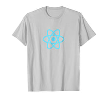 Load image into Gallery viewer, ReactJS React.js Official Logo JavaScript Framework T-Shirt
