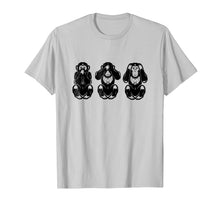 Load image into Gallery viewer, Three Wise Monkeys T Shirt Best Christmas Gift Idea Tshirt