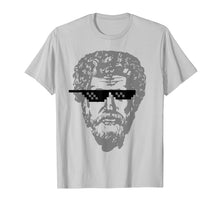 Load image into Gallery viewer, Marcus Aurelius Sunglasses T-shirt Funny Stoic