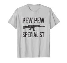 Load image into Gallery viewer, Pew Pew Specialist - Gun Lover T-shirt